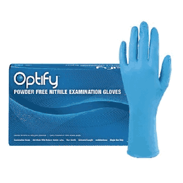 (In-Stock) 8X  Blue Nitrile Exam Gloves 8 Mil - GloveSaver.com
