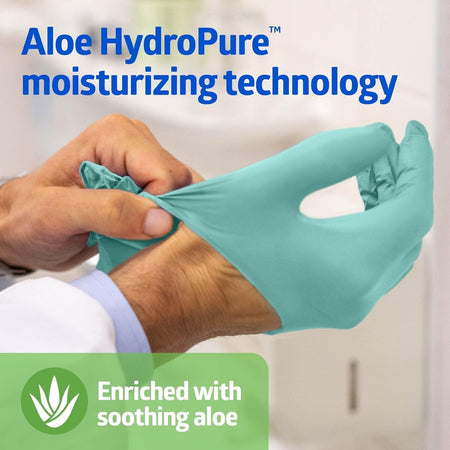 Aloe-Touch Nitrile Exam Gloves - GloveSaver.com