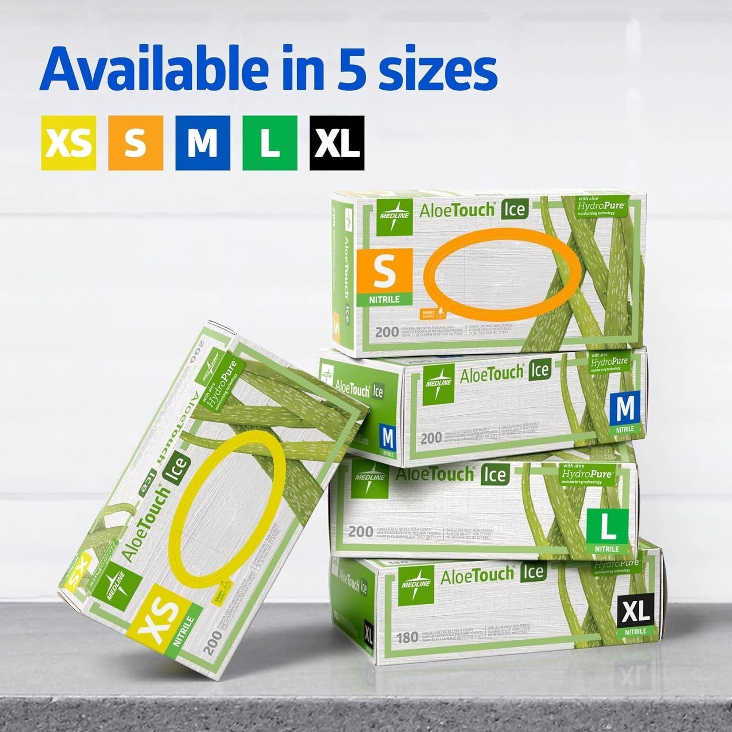 Aloe-Touch Nitrile Exam Gloves - GloveSaver.com