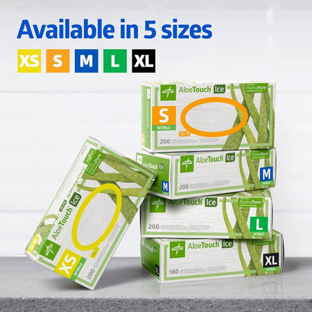 Aloe-Touch Nitrile Exam Gloves - GloveSaver.com