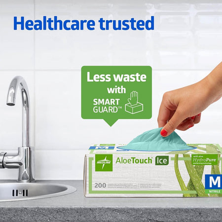 Aloe-Touch Nitrile Exam Gloves - GloveSaver.com