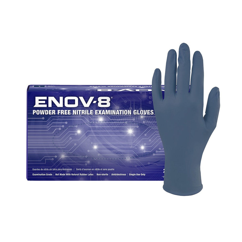 (In-Stock) 3.5X ENOV-8 Nitrile Exam Gloves - GloveSaver.com