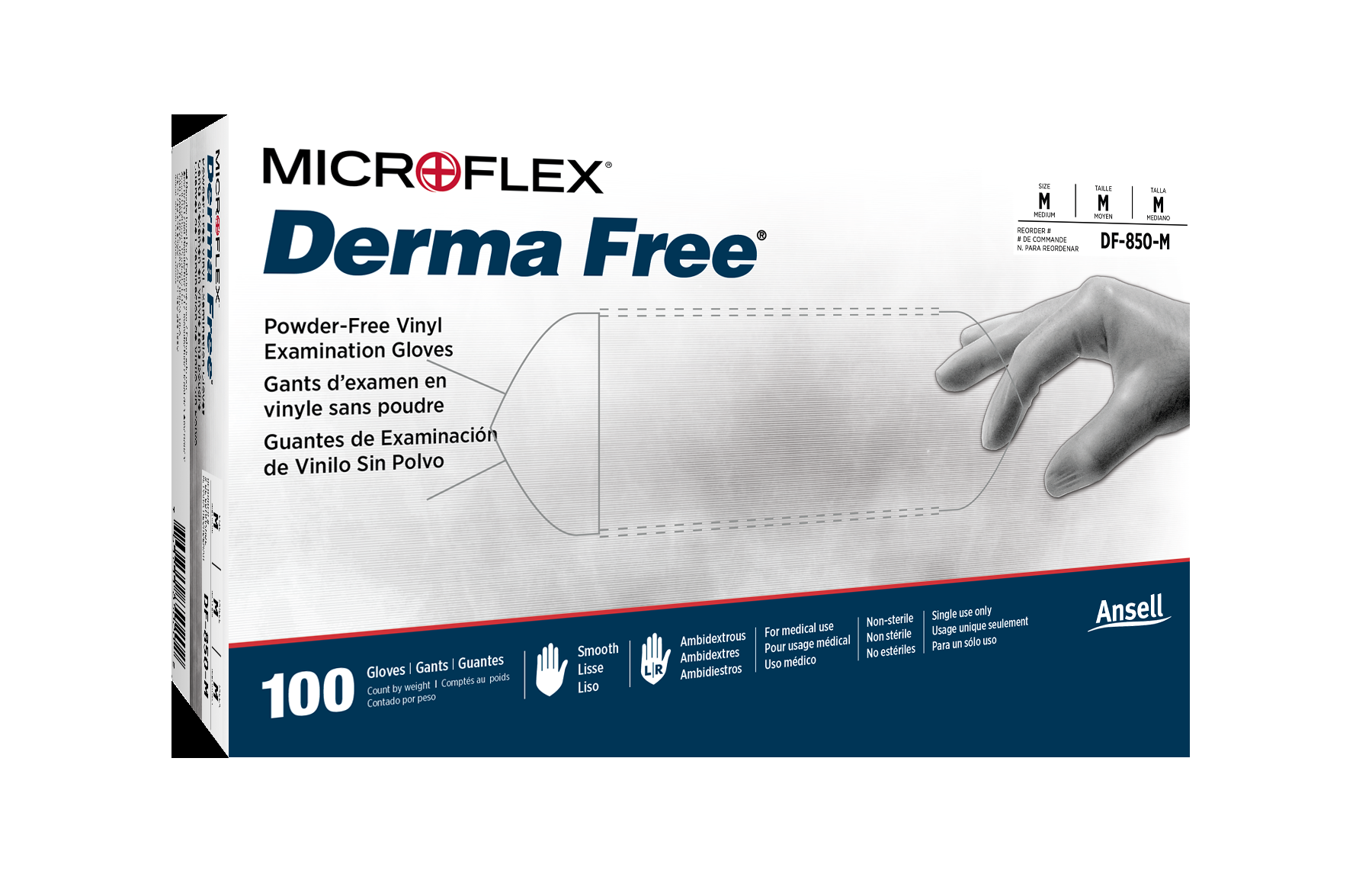 MICROFLEX® Derma Free™ DF-850 - GloveSaver.com