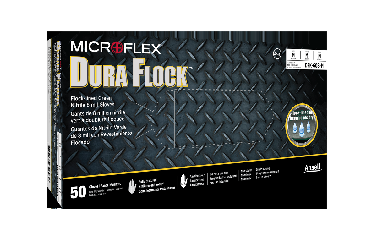 MICROFLEX® Dura Flock® DFK-608 - GloveSaver.com