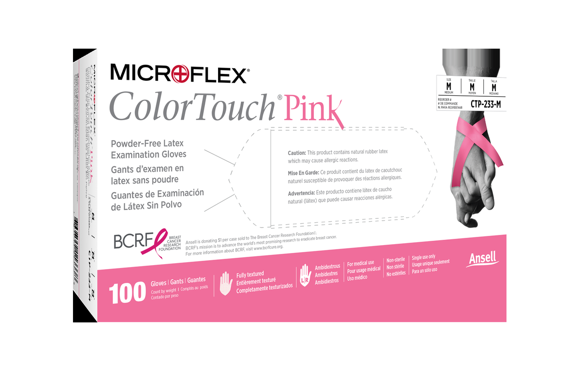 MICROFLEX® ColorTouch® Pink CTP-233 - GloveSaver.com