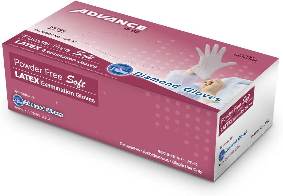 (In-Stock) 6X Latex Exam Gloves (6 Mil) - GloveSaver.com