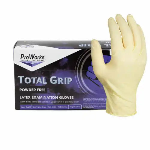 (In-Stock) 8X Latex Exam Gloves, Powder Free (8 Mil) - GloveSaver.com