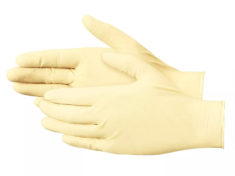 (In-Stock) 8X Thick Latex Exam Gloves - GloveSaver.com