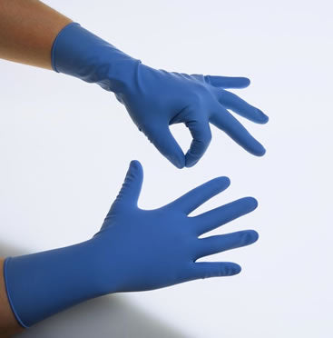 (In-Stock) High-Risk Latex Gloves 14X Strength - GloveSaver.com