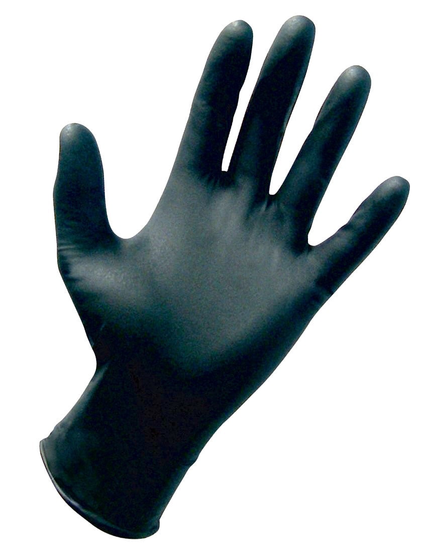 (In-Stock) Latex Exam Gloves | Microflex Black Dragon - GloveSaver.com