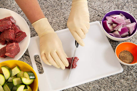 (In-Stock) Latex Gloves | Microflex Diamond Grip (6 Mil) - GloveSaver.com