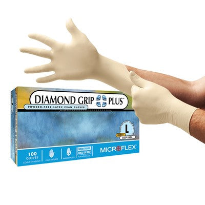(In-Stock) Microflex Diamond Grip Plus (7.8 Mil) - GloveSaver.com