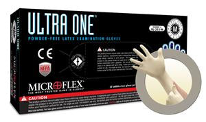 Latex Gloves | Microflex Ultra-One Extended-Cuff - GloveSaver.com