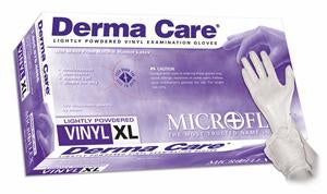 (In-Stock) 5X DERMA CARE Vinyl Exam Gloves (5 Mil) - GloveSaver.com