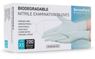 Biodegradable Nitrile Exam Gloves - GloveSaver.com