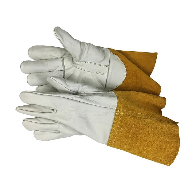 Grey-Blue-Cream Double Palm Split Canadian Leather Gloves at Best Price in Kanpur | Victory Exim Grey-Blue-Cream Double Palm Split Canadian Leather Gloves at Best Price in Kanpur | Victory Exim