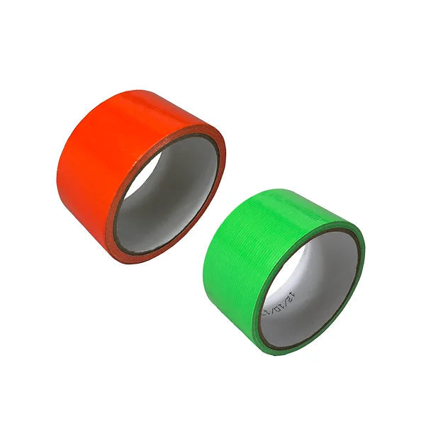 Hi Viz Duct Tape 99-T009HV Green and Orange - GloveSaver.com