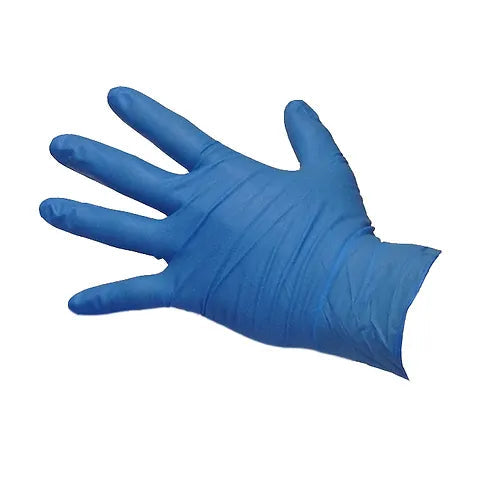 12" Blue Powder Free Medical Nitrile 43-80MN-12 - GloveSaver.com