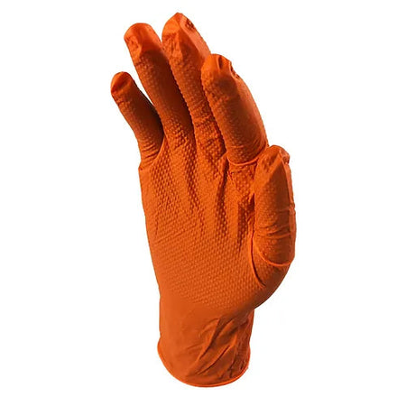 Orange Diamond Grip Industrial Nitrile 43-60WD-O - GloveSaver.com