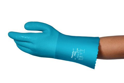 AlphaTec, 04-002, PVC, chemical-resistant gloves, industrial chemical resistant gloves, bulk chemical resistant gloves, 72 pairs per case, case pack gloves, GloveSaver.com