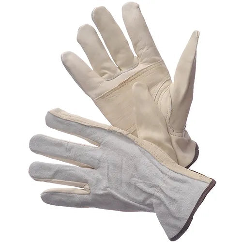 Cow Grain with Split Leather Back 32-1383K - GloveSaver.com
