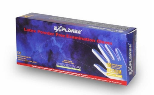 (In-Stock) 8X Latex Exam Gloves, Powder Free (8 Mil)