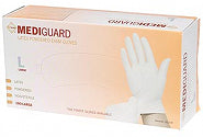 Latex Gloves, Medi-Gaurd, Lightly Powdered