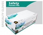 10 Mil UniSeal Safety Extended-Cuff Latex Gloves