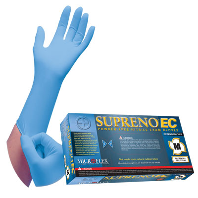 (In-Stock) Microflex, Supreno EC, Nitrile Gloves