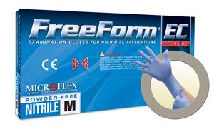 Nitrile Gloves, FreeForm EC, Microflex