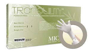 Nitrile Gloves (White) Microflex Tranquility